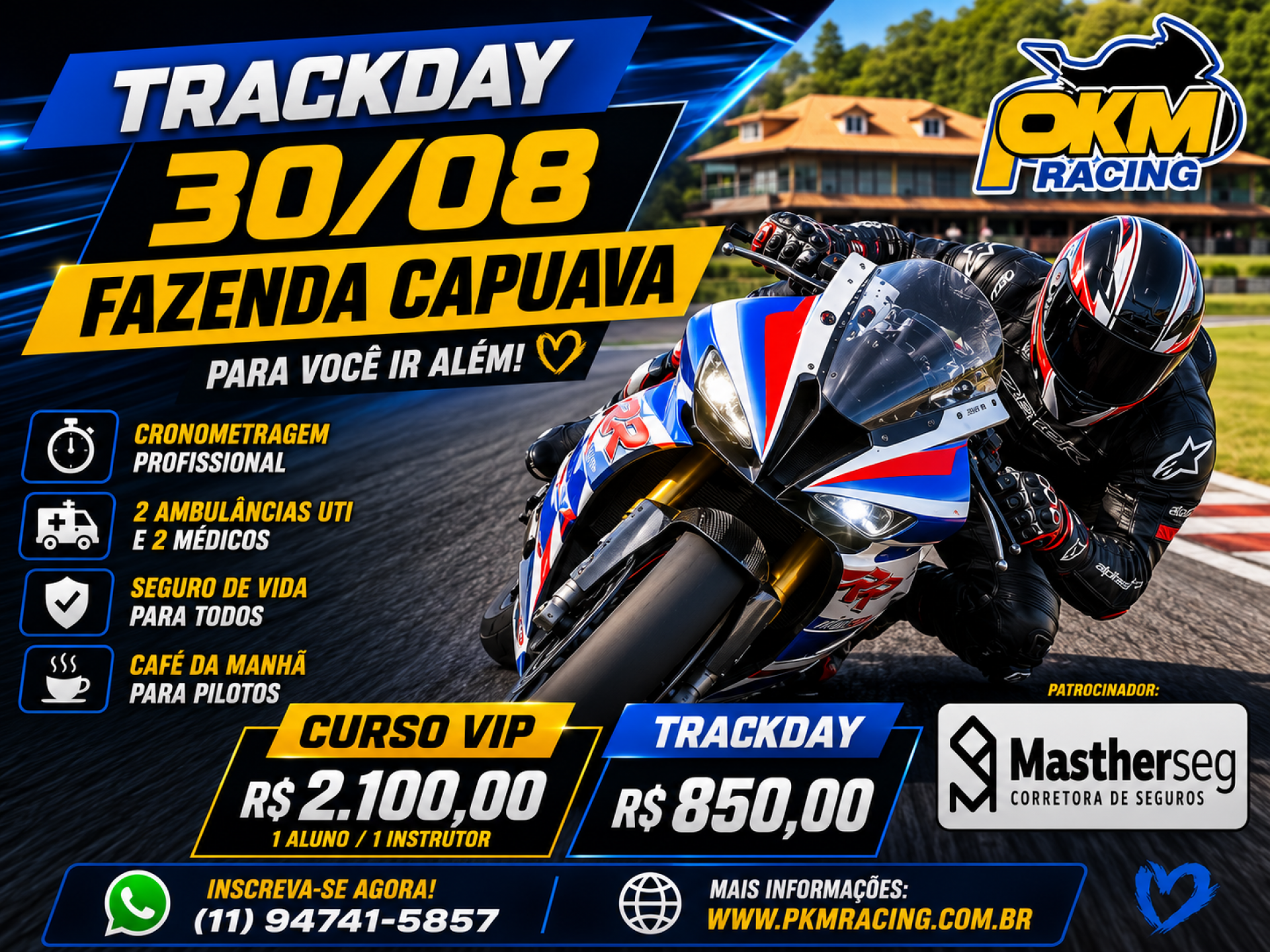 Banner site track day 
